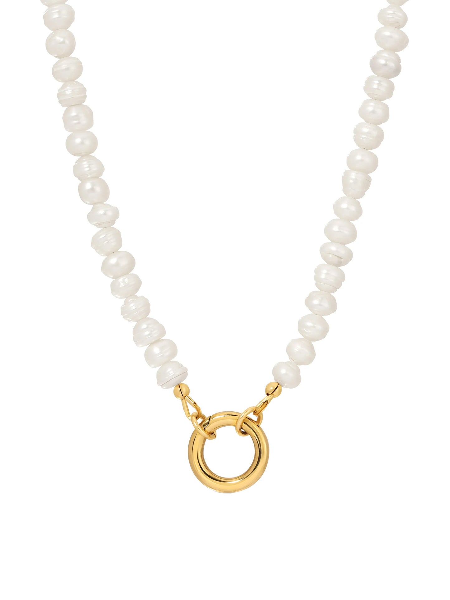 charm keeper pearl necklace