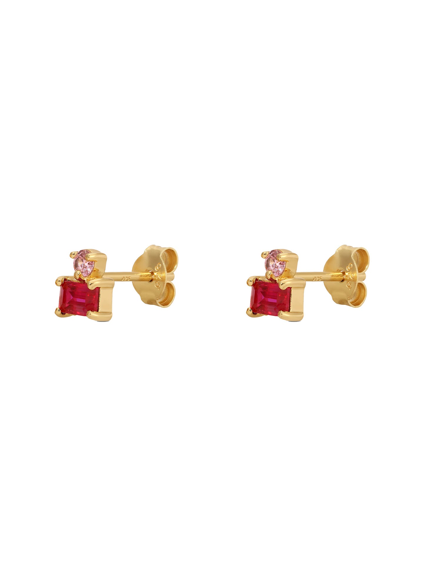 cleo baguette studs