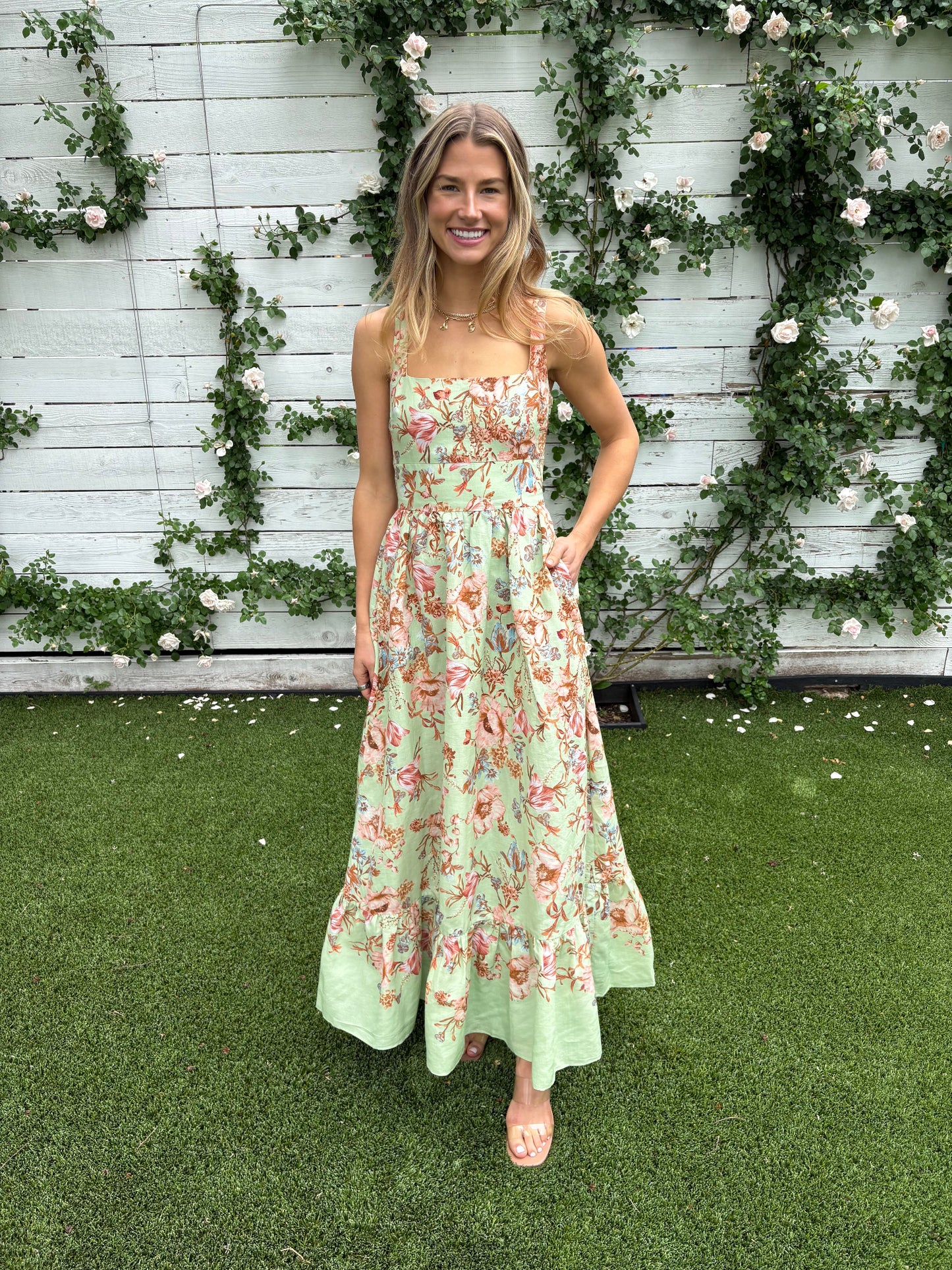 ezra midi dress