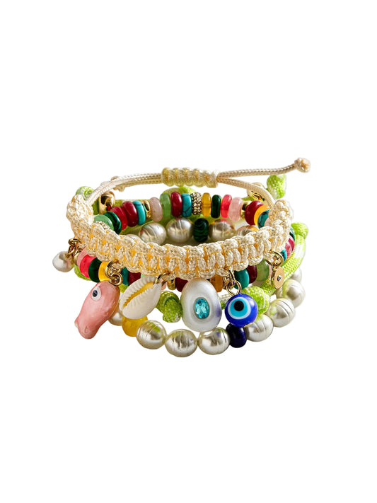 good things ahead bracelet set
