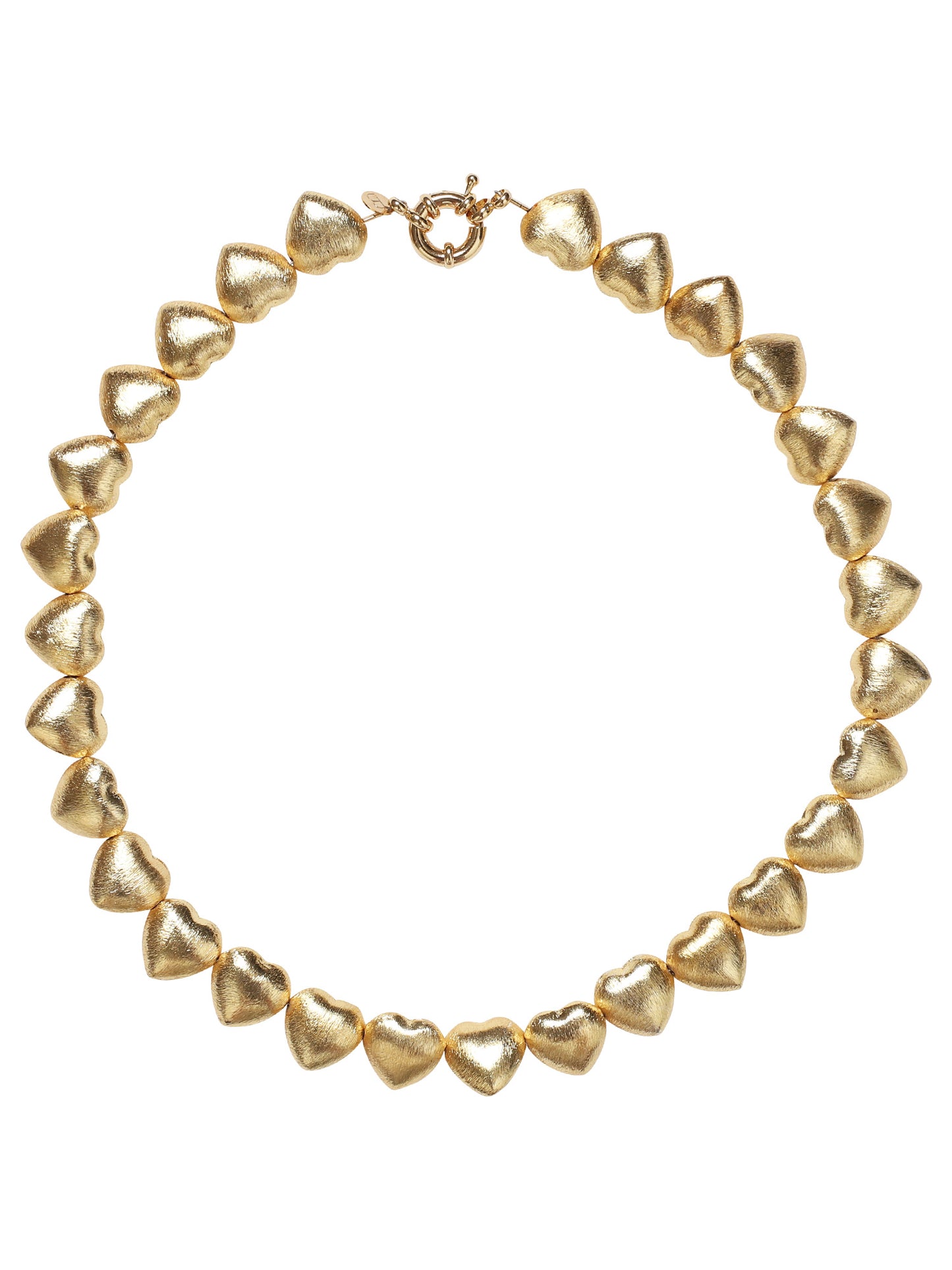 petite love heart necklace