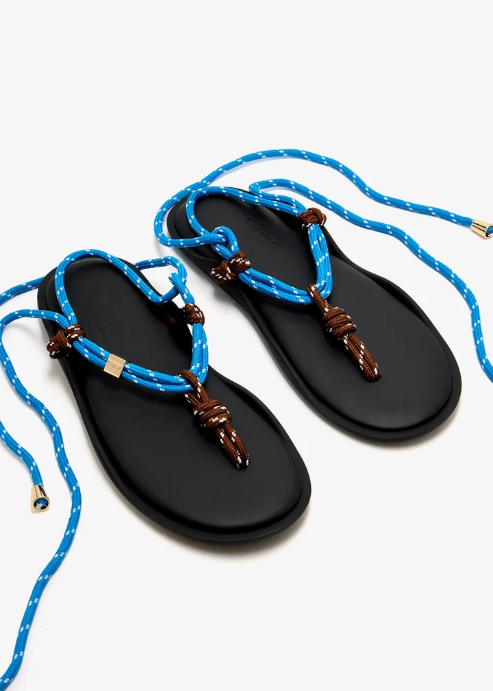 flo wrap sandals