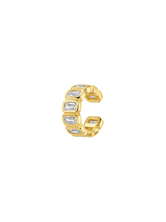 kerri diamond ear cuff