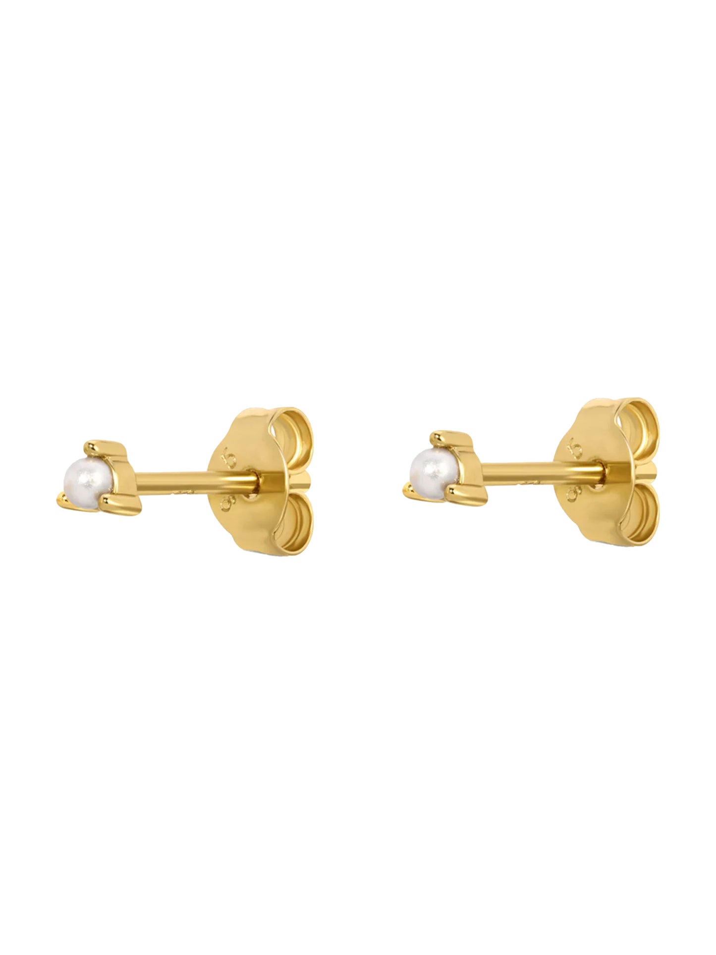 mini pearl earrings